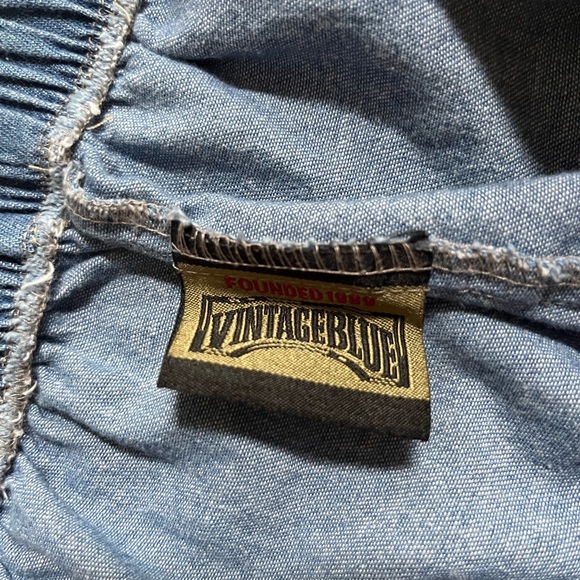 Vintage Retro Women 2XL Denim Drawstring Pants Made In The USA
Capris - Picture 3 of 5